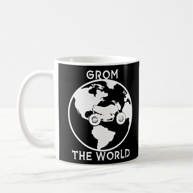 Caneca De Café Grom O Mundo (Esquerda)