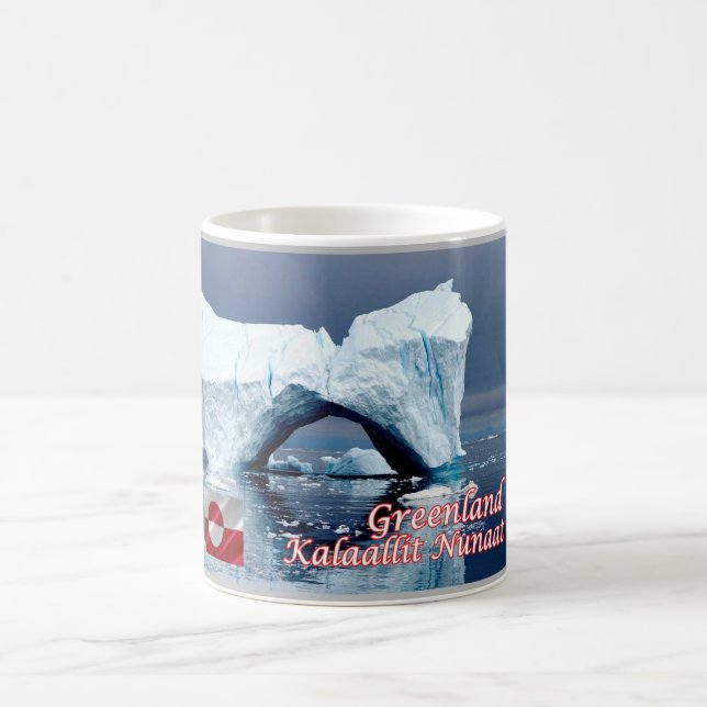 Caneca De Café Gronelândia - Icebergs - (Centro)