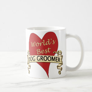 Caneca De Café Groomer do cão do mundo o melhor