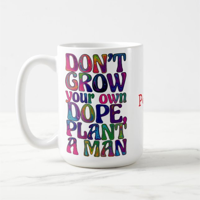 Caneca De Café Groovologia – Plantando Palavras (Esquerda)