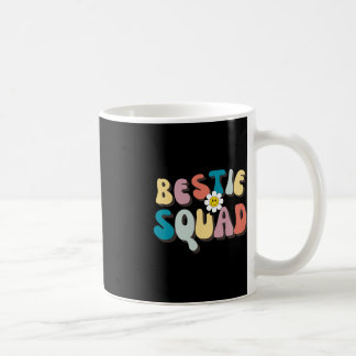 Caneca De Café Groovy Bestie Squad Besties Trip 2023 Besties Matc