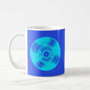 Caneca De Café Groovy Dady Record Soul e Funk 70 do Legal Pai