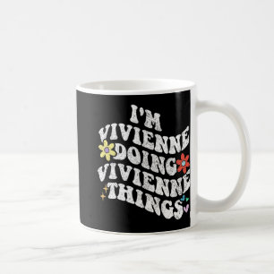 Caneca De Café Groovy Im Vivienne Fazendo Vivienne Coisas Engraça