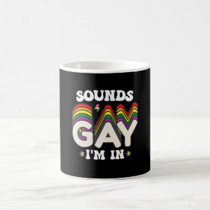 Caneca De Café Groovy LGBT Pride Soa Gay