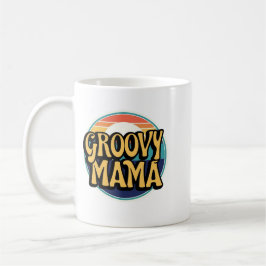 Caneca De Café Groovy Mama