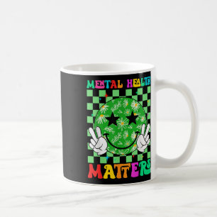 Caneca De Café Groovy Mental Health S Brain Ilness Mon