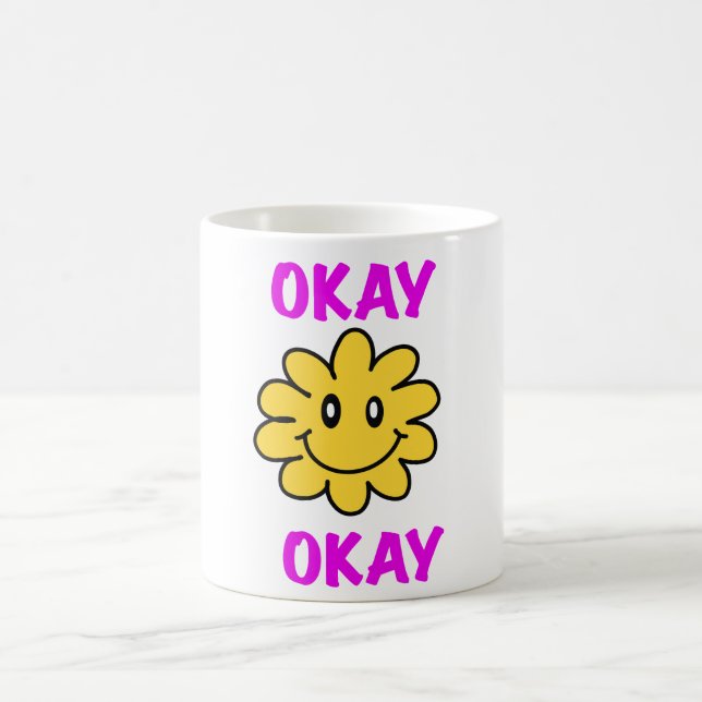 Caneca De Café Groovy Ok (Centro)
