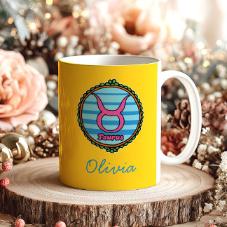 Caneca De Café Groovy Taurus Custom