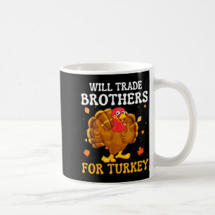 Caneca De Café Groovy Vai Trocar Irmãos Por Peru Engraçado Ação d