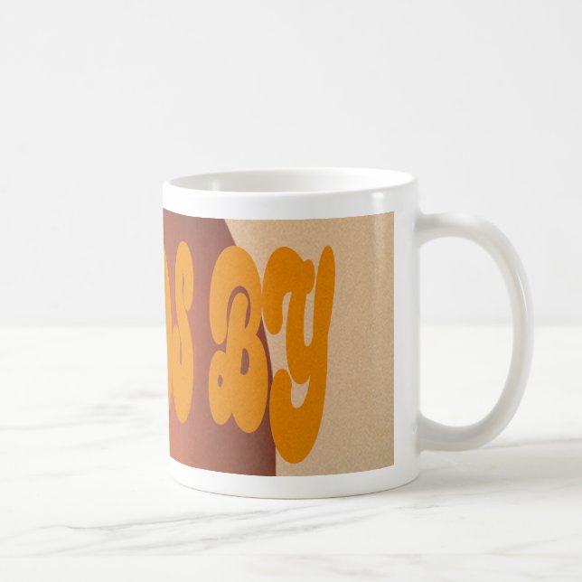 Caneca De Café "Groovy Vibes" ☕ Mug ✨ (Direita)