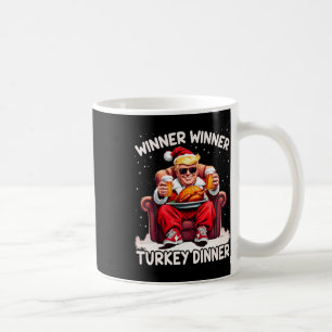 Caneca De Café Groovy Xmas Trump Vencedor Turco Janta