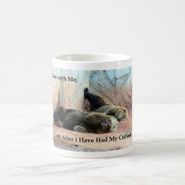 Caneca de café Grouchy do urso