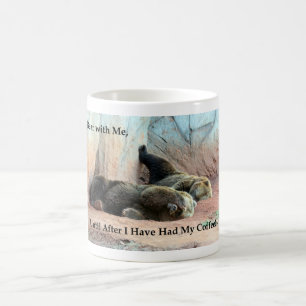 Caneca de café Grouchy do urso