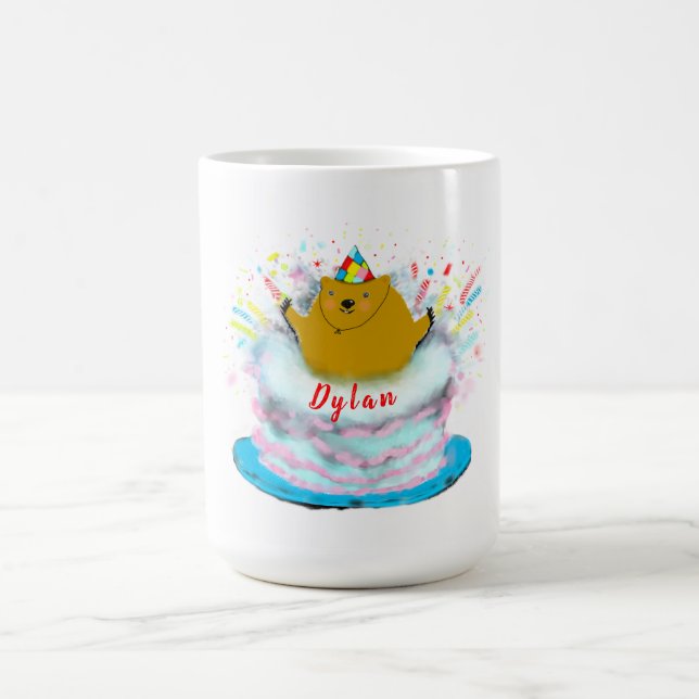 Caneca De Café Groundhog Birthday (Centro)