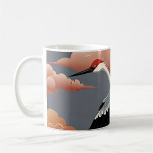 Caneca De Café Grua Japonesa
