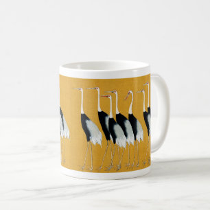 Caneca De Café Gruas japonesas