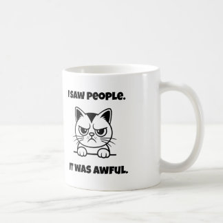 Caneca De Café Grumpy Cat Mug – Anti-Social Funny Gift