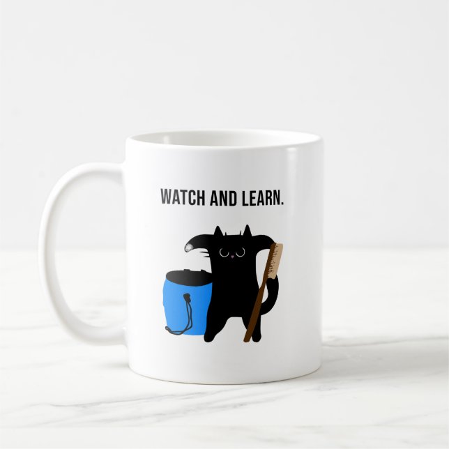 Caneca De Café Grumpy Cat Teaches Climbing Collection (Esquerda)