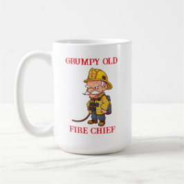 Caneca De Café Grumpy Old Fire