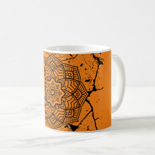 Caneca De Café Grunge Mandalas Mug