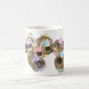 Caneca De Café Grupo de Celebração do Pequinês