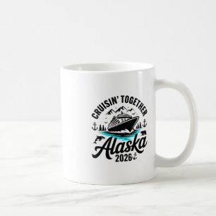 Caneca De Café Grupo de Correspondência de Viagem à Alasca 2026 C