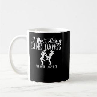 Caneca De Café Grupo de Dança de Linha Dançando Dançarino Dançari