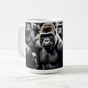 Caneca De Café Grupo de Gorilas