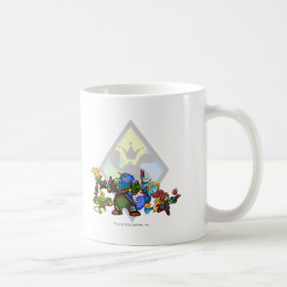 Caneca De Café Grupo de ilha de Roo da equipe