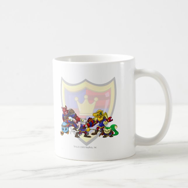 Caneca De Café Grupo de Meridell da equipe (Direita)