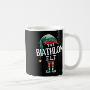 Caneca De Café Grupo de Natal Biathlon Elf Xmas Partido Pajama