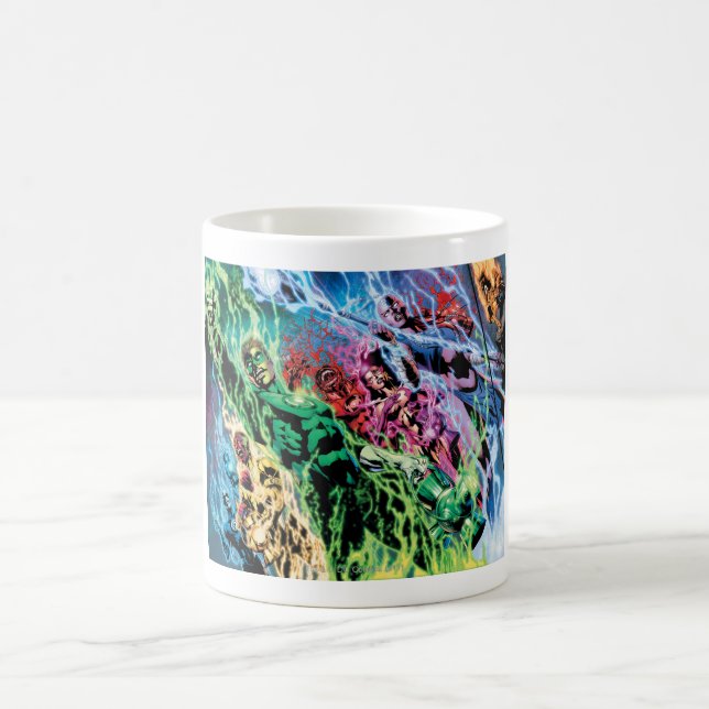 Caneca De Café Grupo Lanterna Verde - Cor (Centro)