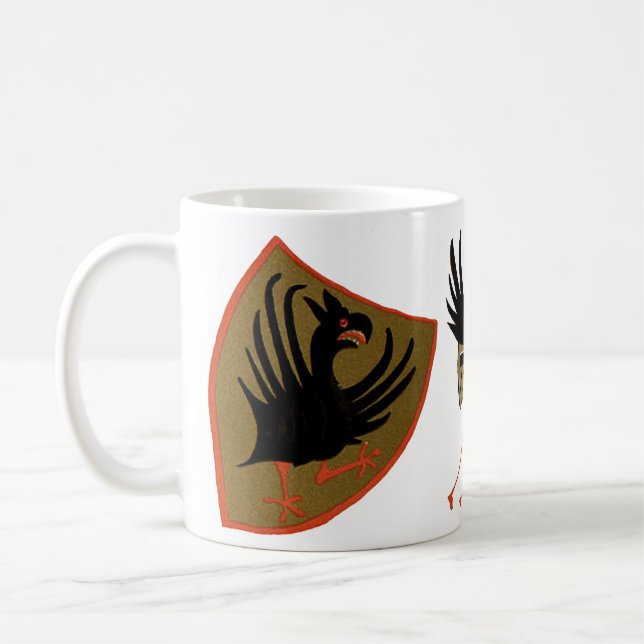 Caneca De Café Gryphon, grifo, galinha Funky (Esquerda)
