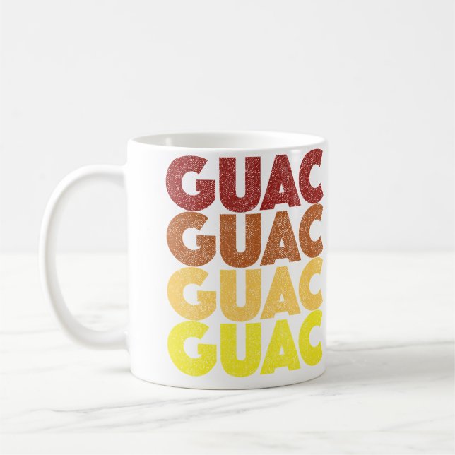 Caneca De Café Guac Abacate Guacamole Taco Terça-feira (Esquerda)
