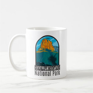 Caneca De Café Guadalupe Mountain National Park Texas Vintage