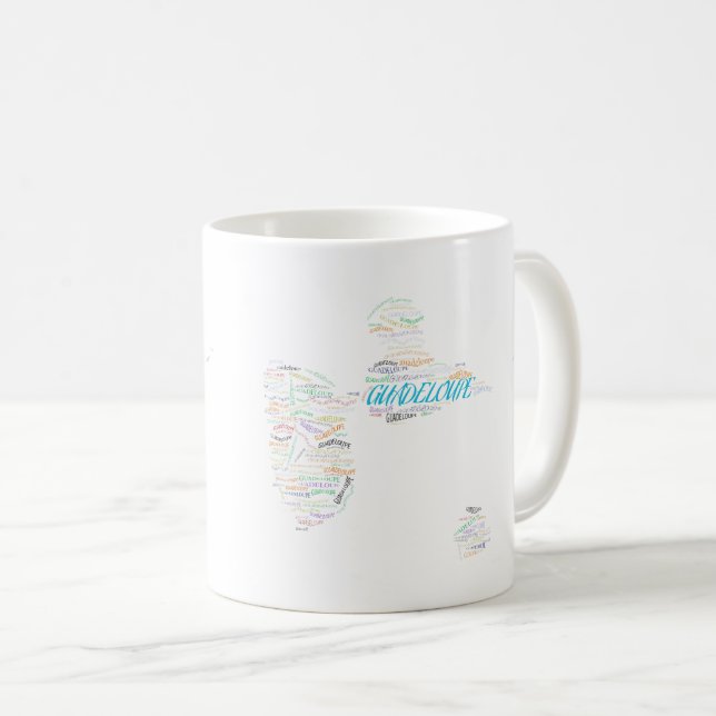 CANECA DE CAFÉ GUADELOUPE (Frente Esquerda)