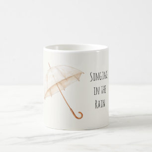 Caneca De Café Guarda-chuva Cantando na Chuva