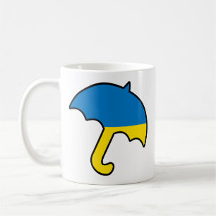 Caneca De Café Guarda-chuva da Ucrânia