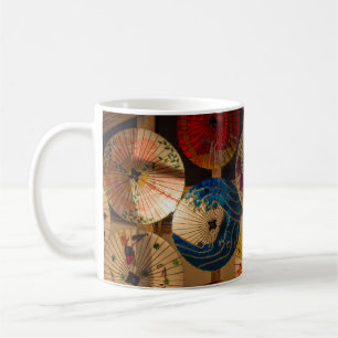 Caneca De Café Guarda-chuvas Iluminados