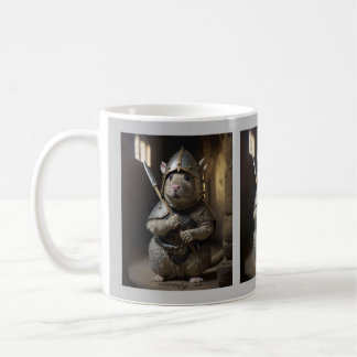Caneca De Café Guarda do Castelo Medieval Rat Mug