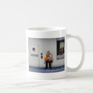 Caneca De Café Guarda do zombi