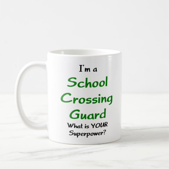 Caneca De Café guarda escolar (Esquerda)