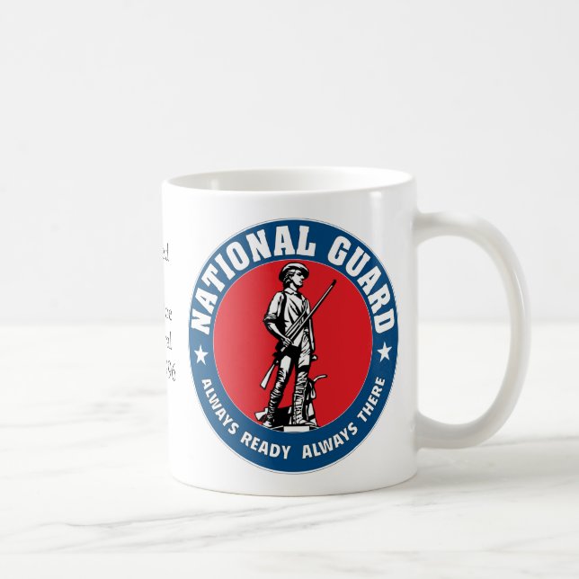 Caneca De Café Guarda nacional dos Estados Unidos - eu servi (Direita)