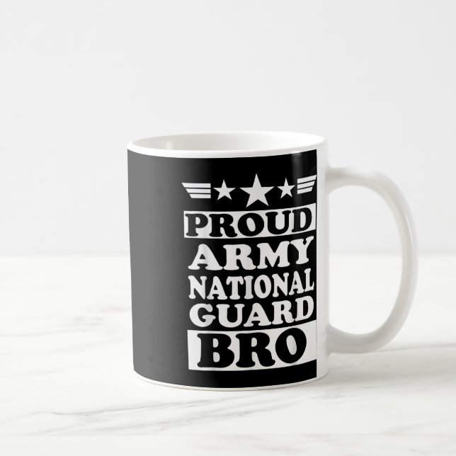 Caneca De Café Guarda Nacional Irmão do Exército Orgulhoso (Direita)