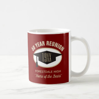 Caneca De Café Guarda-te! Mug de café de reunião de 50 anos