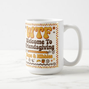 Caneca De Café Guardanapos de papel engraçados WTF Bem-vindo ao F