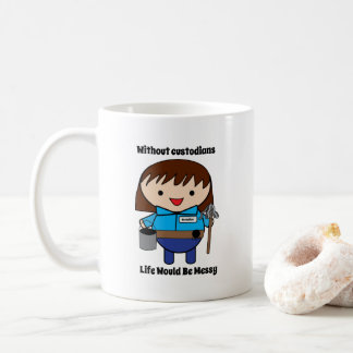 Caneca De Café Guardiã de custódia Personalização Engraçada pela