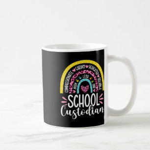 Caneca De Café Guardião da Bateria da Escola de Vida do Rainbow