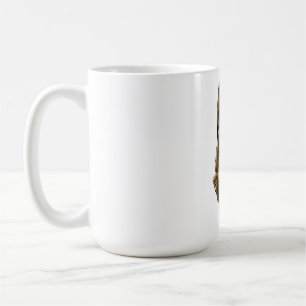 Caneca De Café Guardião Dourado de Anúbis