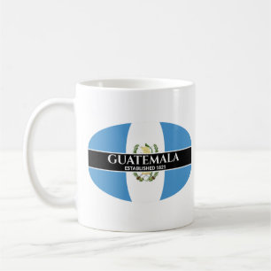 Caneca De Café Guatemala estabeleceu Sinalizador de Nação de Te